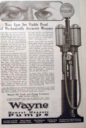 Wayne ad 1922